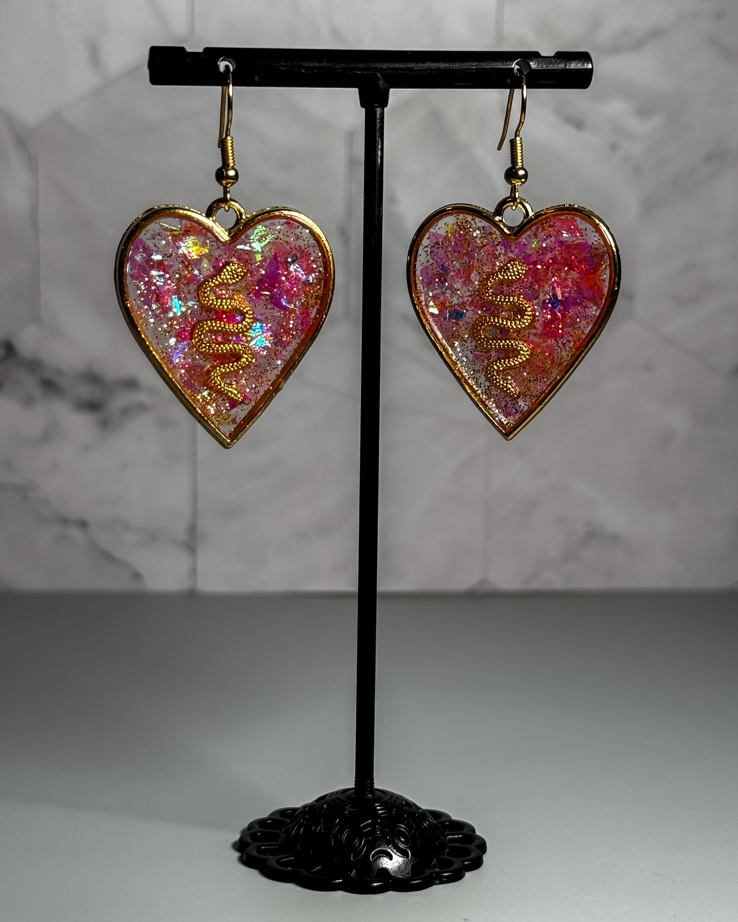 Serpant’s Heart Earrings