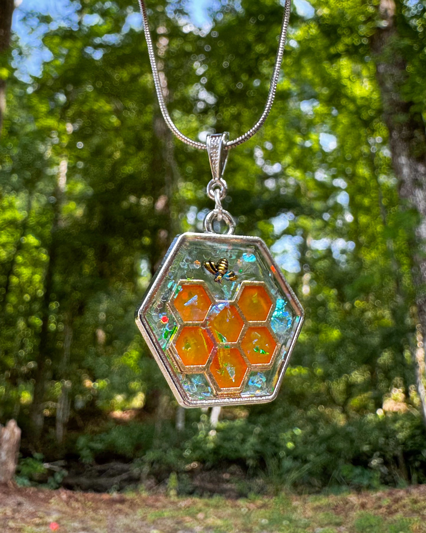 Hive Five Necklace