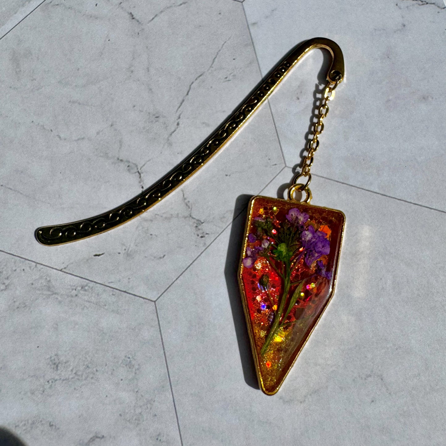 Flora and Flame Bookmark