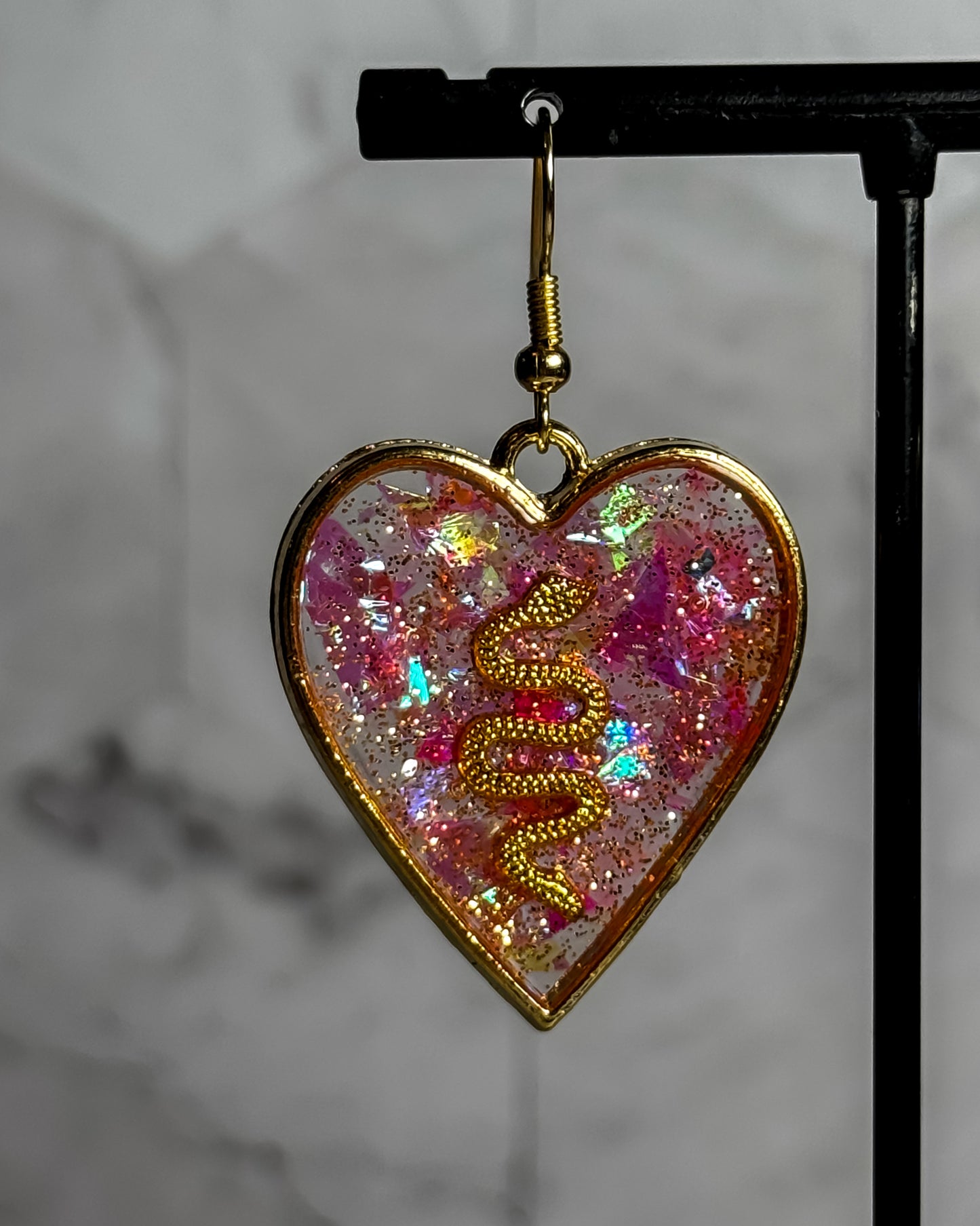 Serpant’s Heart Earrings