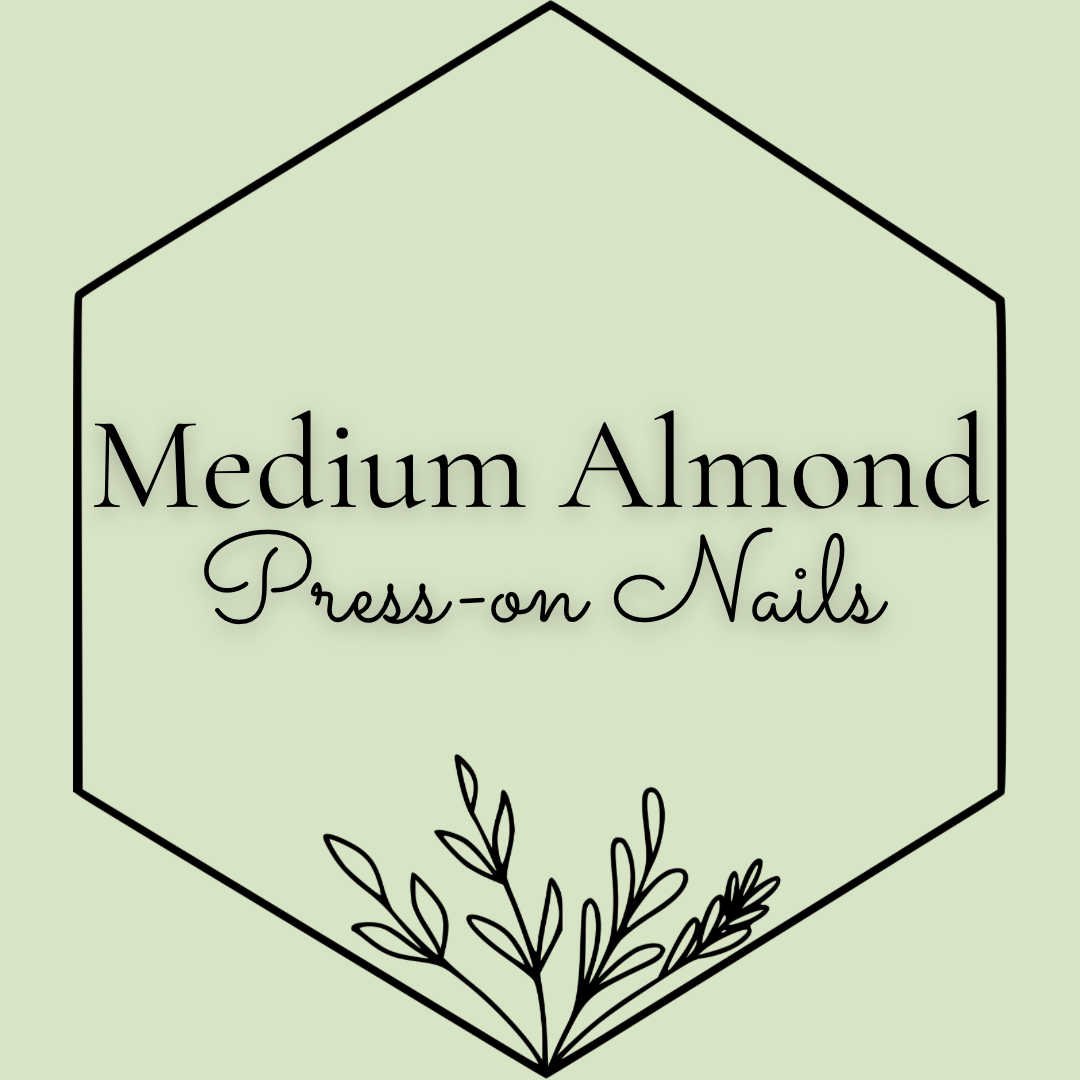 Medium Almond Press-on Nails