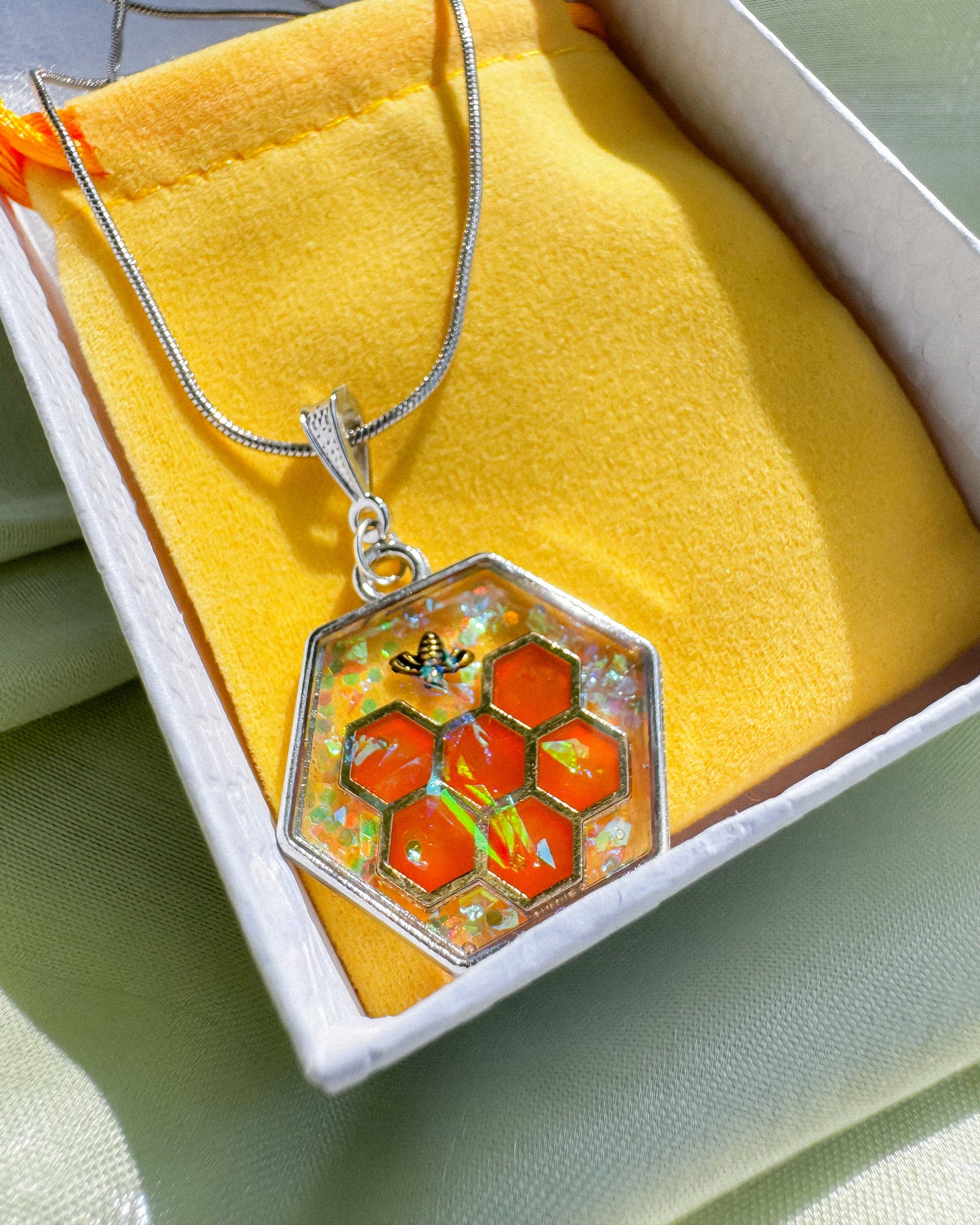 Hive Five Necklace