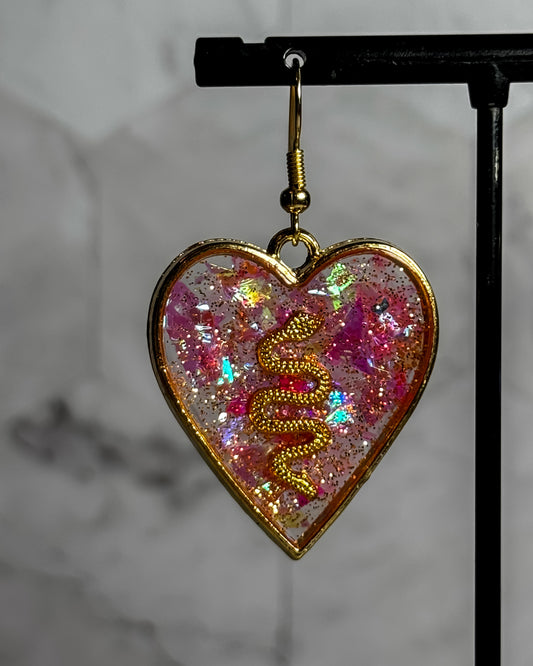 Serpant’s Heart Earrings